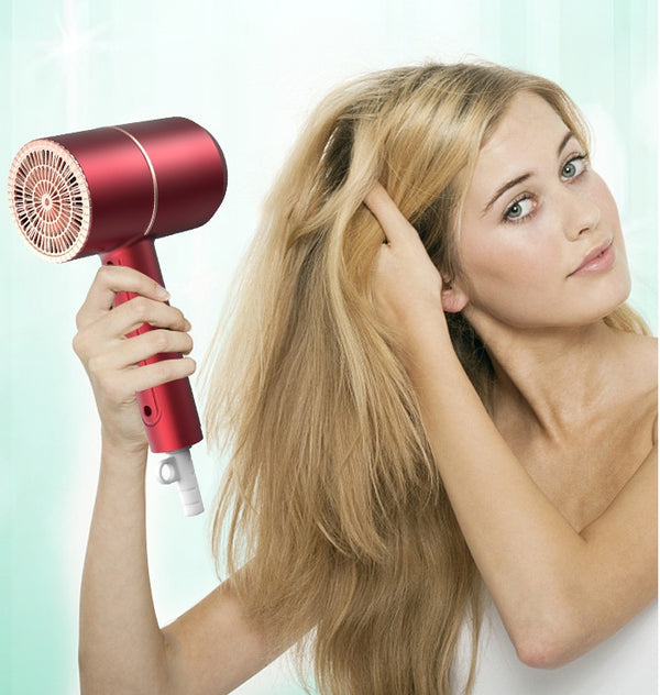 Hair Dryer Strong Wind Hot &amp Cold Wind Air Water Ionic Hammer Blower Electric Hair Dryer